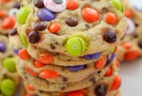 Monster Mash M&M Cookies