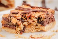 Decadent Chocolate Almond Bars