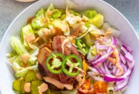 Five Guys Inspired Keto Burger Bowl