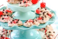 Quick Cherry Chocolate Chip No-Bake Bites