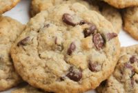 Irresistible Eggless Oatmeal Chocolate Chip Cookies