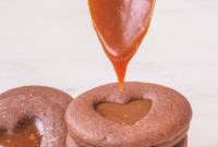Irresistible Chocolate Caramel Linzer Cookies