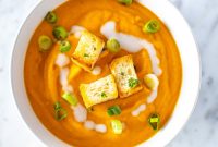 Velvety Vegan Coconut Carrot Ginger Soup