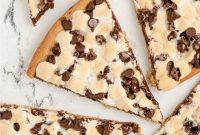 Giant Peanut Butter Cookie Pie