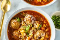 Your New Favorite Turkey Meatball Soup