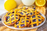 Sunshine Berry Cookie Pies