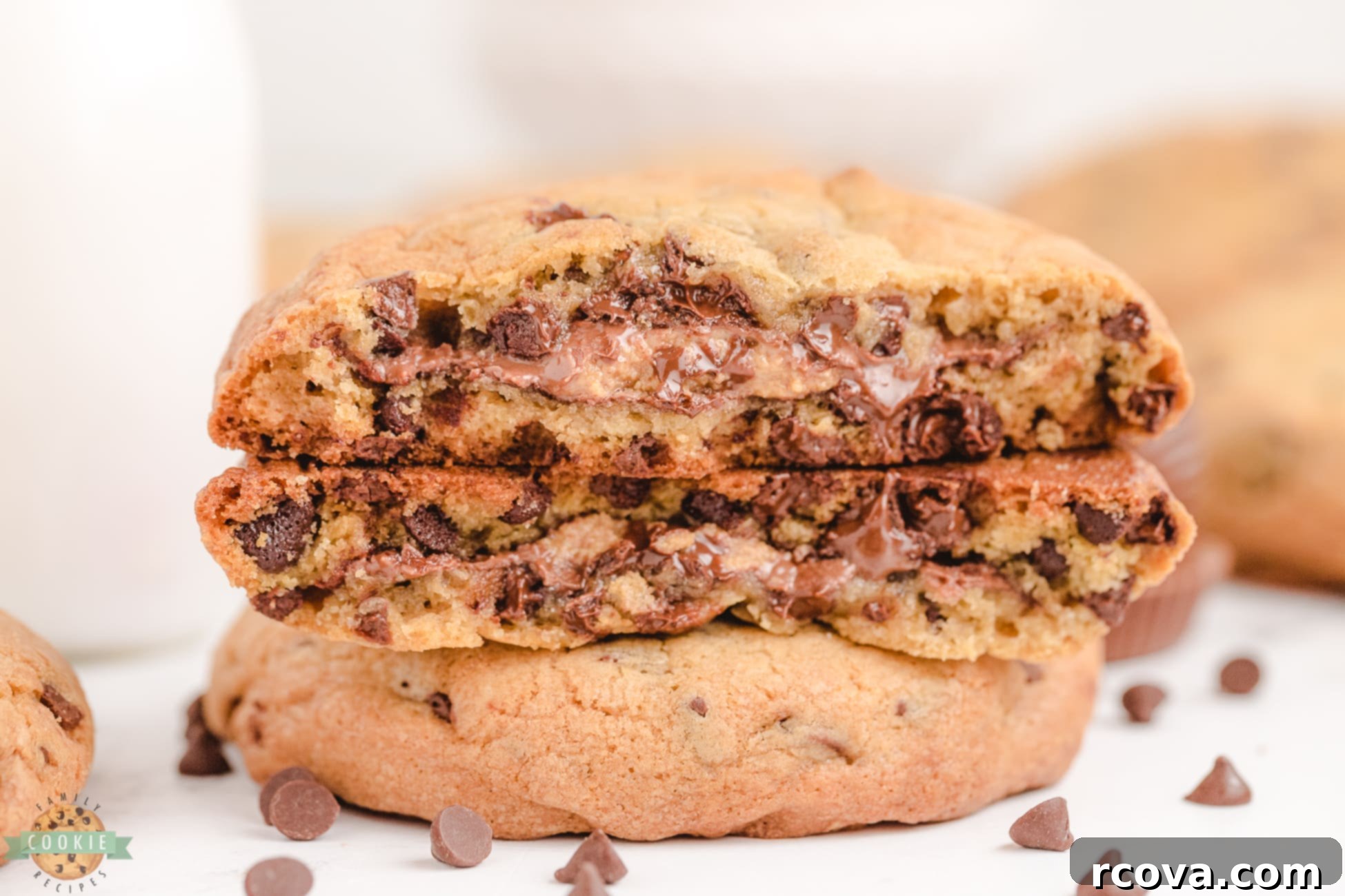 Reese's Peanut Butter Chocolate Chip Cookies 1 featured 5643