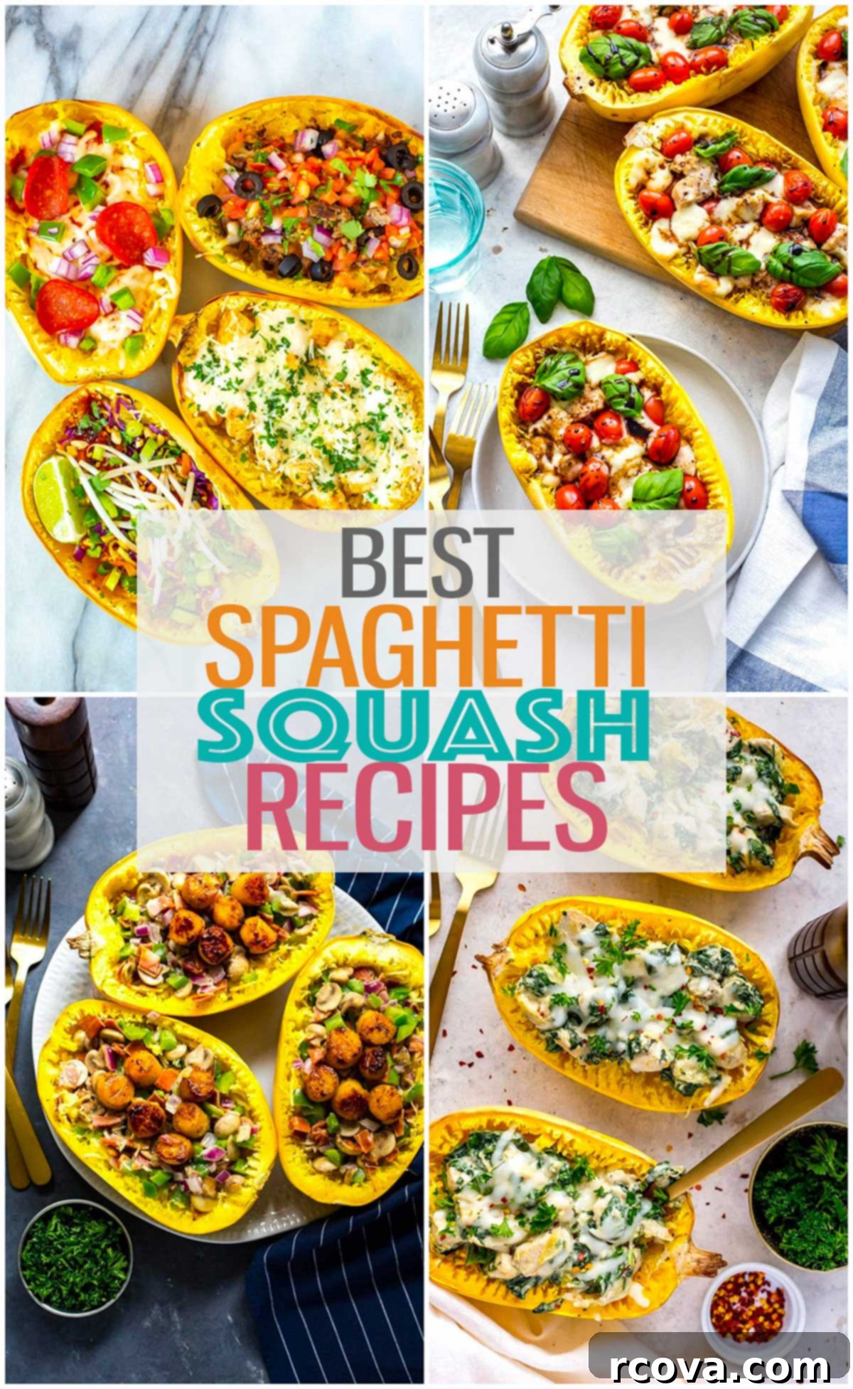 Top 10 Spaghetti Squash Recipes 1 featured 56467