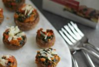 Chorizo-Packed Mushroom Poppers