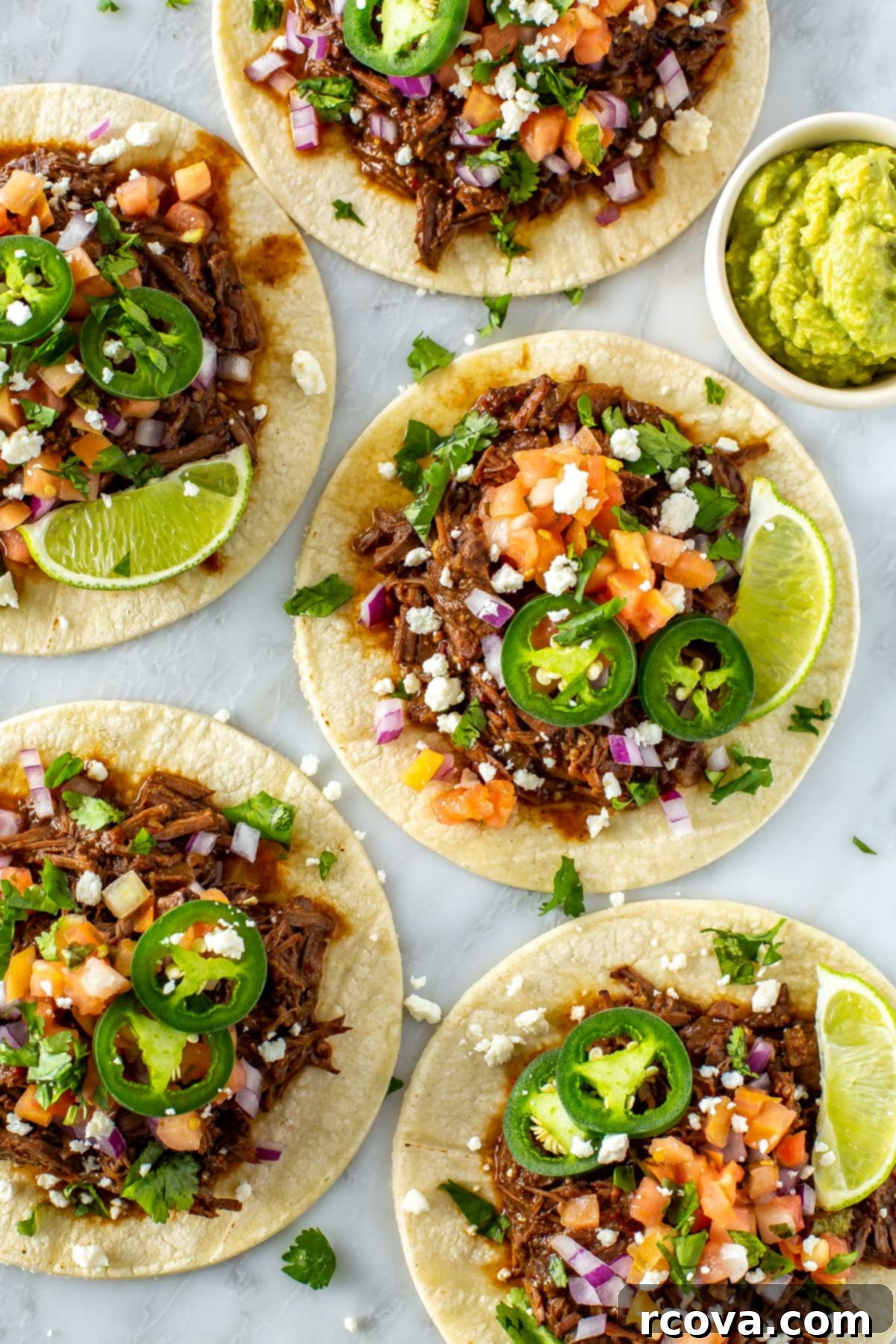 Crockpot Stovetop or Instant Pot Shredded Beef Tacos 1 featured 56847