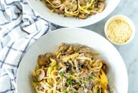 Velvety One-Pot Mushroom Pasta