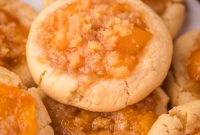 Peachy Cobbler Cookies