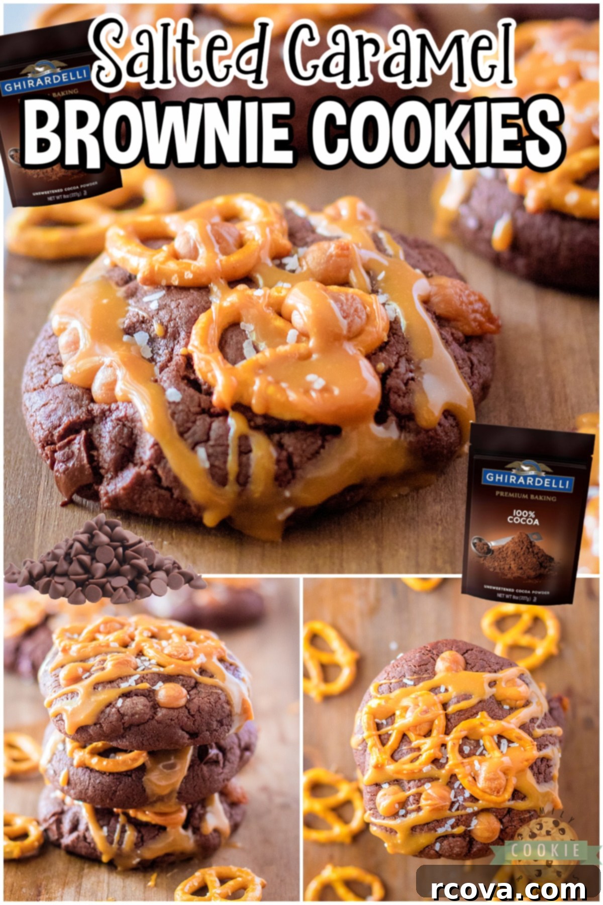 Fudgy Salted Caramel Brownie Cookies 1 featured 5816