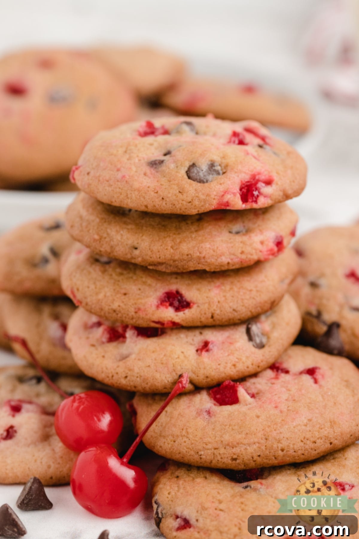 Decadent Cherry Chocolate Chip Cookies 1 featured 584