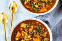 Comforting Crockpot Vegetable Soup
