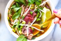 Savory Vietnamese Beef Noodle Bowl