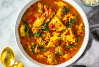 Hearty Crockpot Sausage Tortellini Soup