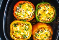 Effortless Air Fryer Stuffed Peppers
