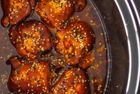 Honey Garlic Slow Cooker Chicken