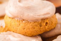 Cream Cheese Frosted Pumpkin Cookies