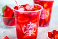DIY Starbucks Strawberry Acai Refresher