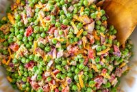 Creamy Pea Salad Perfection