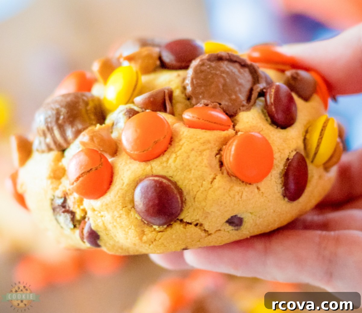Ultimate Giant Reese's Peanut Butter Cookies 1 featured 6364