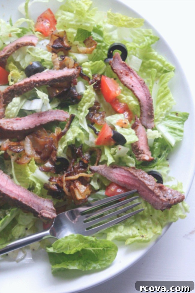 Classic Bistro Steak Salad 1 featured 6554
