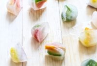 Homemade Infused Ice Cubes