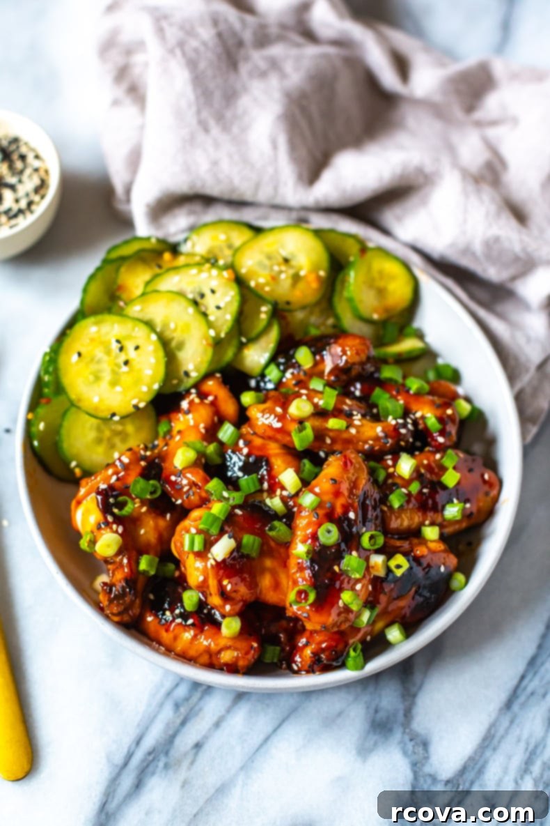 Korean Sticky Oven Wings 1 featured 7067