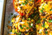 Garden Stuffed Bell Peppers