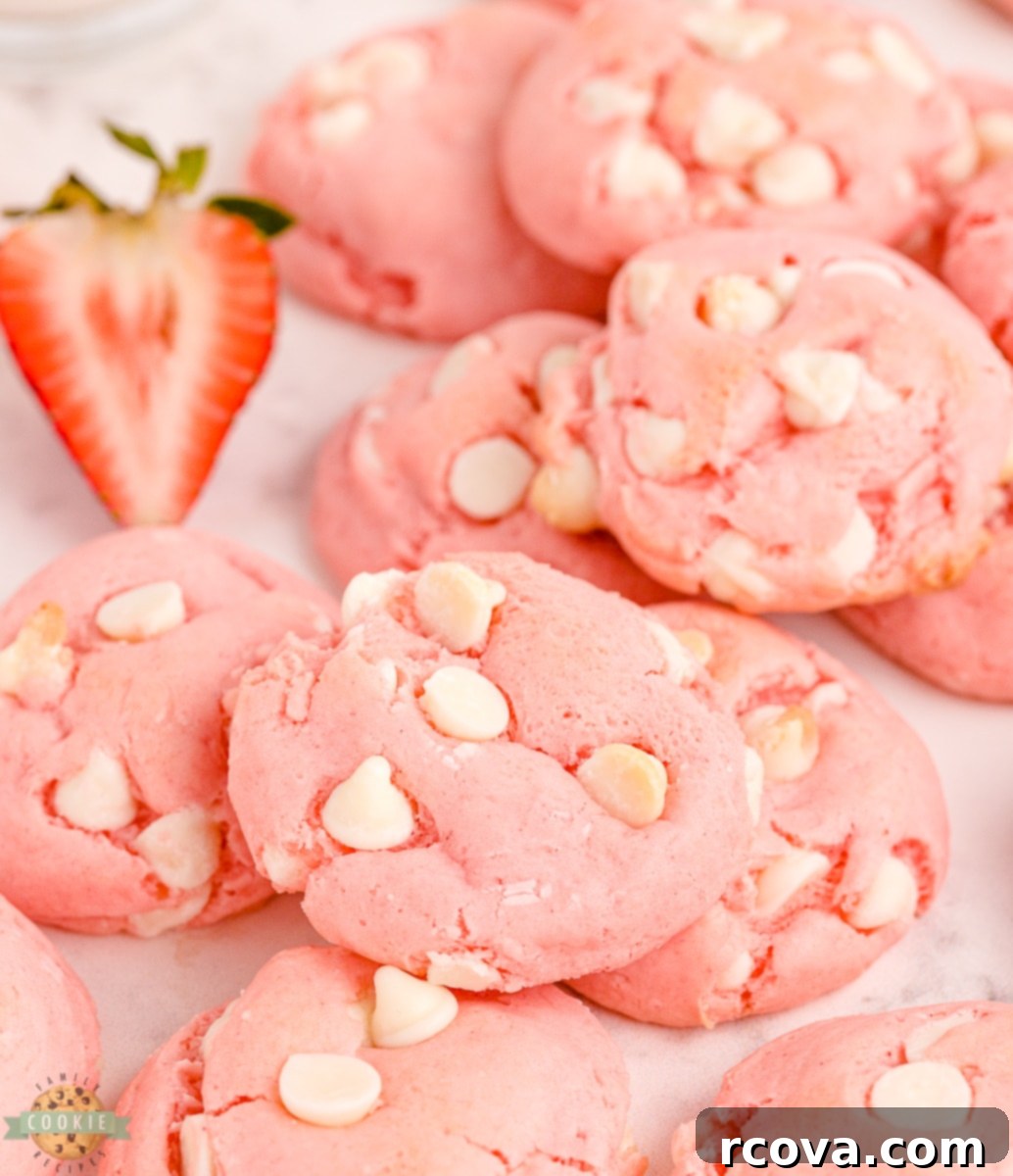 White Chocolate Strawberry Cake Batter Delights 1 featured 7217