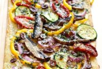 Rustic Roasted Vegetable Flatbread
