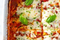 Zucchini Lasagna Reinvented