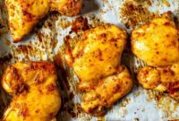 Juicy Baked Boneless Chicken Thighs