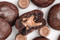 Rolo-Stuffed Cake Mix Cookies