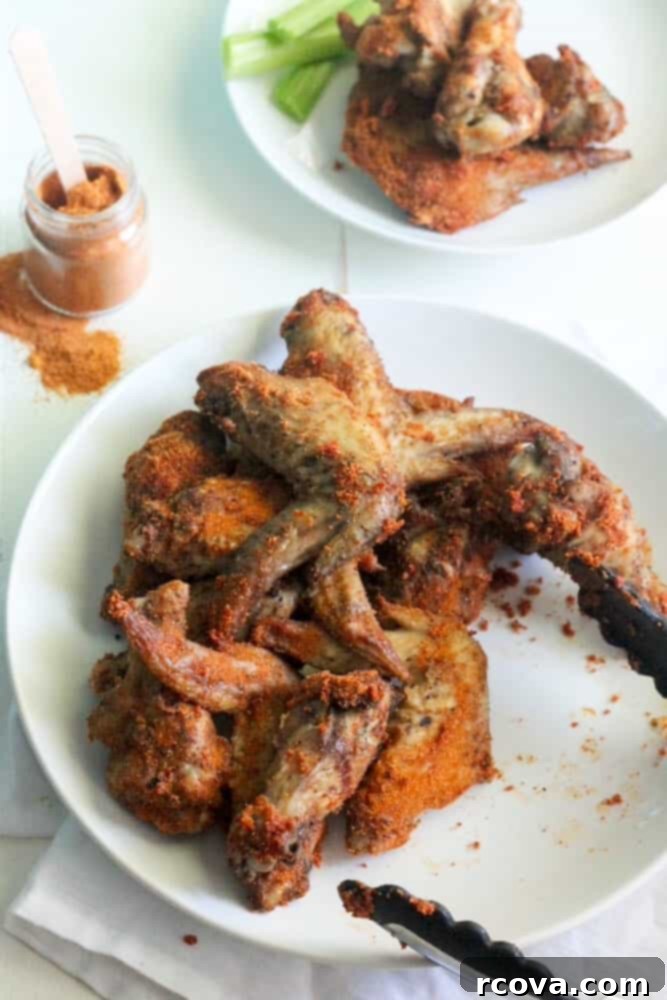 Tangy Buffalo Rubbed Chicken Wings 1 featured 7774