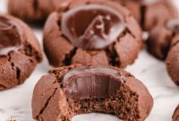 Decadent Double Chocolate Thumbprints