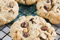 Peanut Butter Chocolate Krispie Crunch Cookies