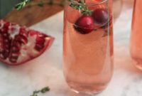 Quick & Bubbly Berry Pomegranate Mocktail