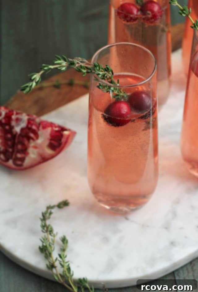 Quick & Bubbly Berry Pomegranate Mocktail 1 featured 8388