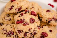 Chewy Oatmeal Craisin Delights