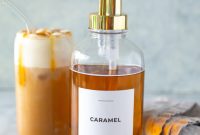 Barista Style Caramel Syrup for Iced Coffee