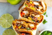 Fiesta Chicken Wrap