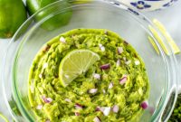 Effortless Four Ingredient Guacamole