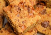 Butterfinger Cookie Bar Bliss