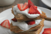 Berry Shortcake Waffle Delight