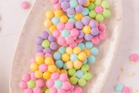 Spring Bloom M and M Cookie Bites