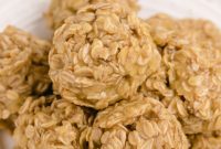 Zesty Lemon No-Bake Oatmeal Cookies
