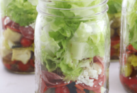Mason Jar Antipasto: Italian Flavor On-the-Go